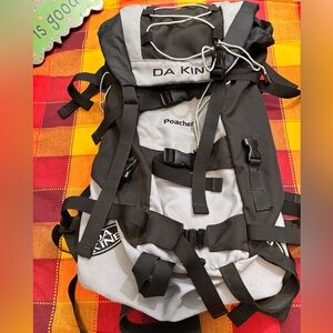 Dakine Black grey Poacher Backpack
